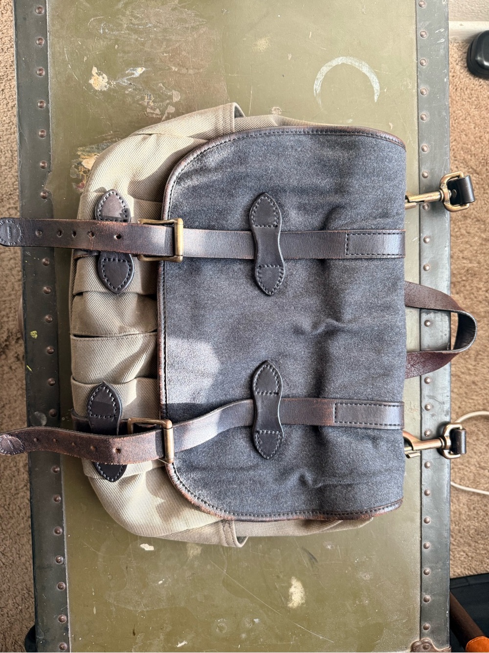 Vintage Filson X J Crew Medium Field Bag